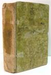 VOGT, JOHANN. Catalogus historico-criticus librorum rariorum. 1753
